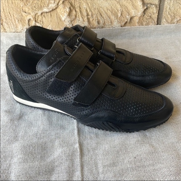 John Richmond Leather trainers Bling Back Size 39 Logo Rare main image 4